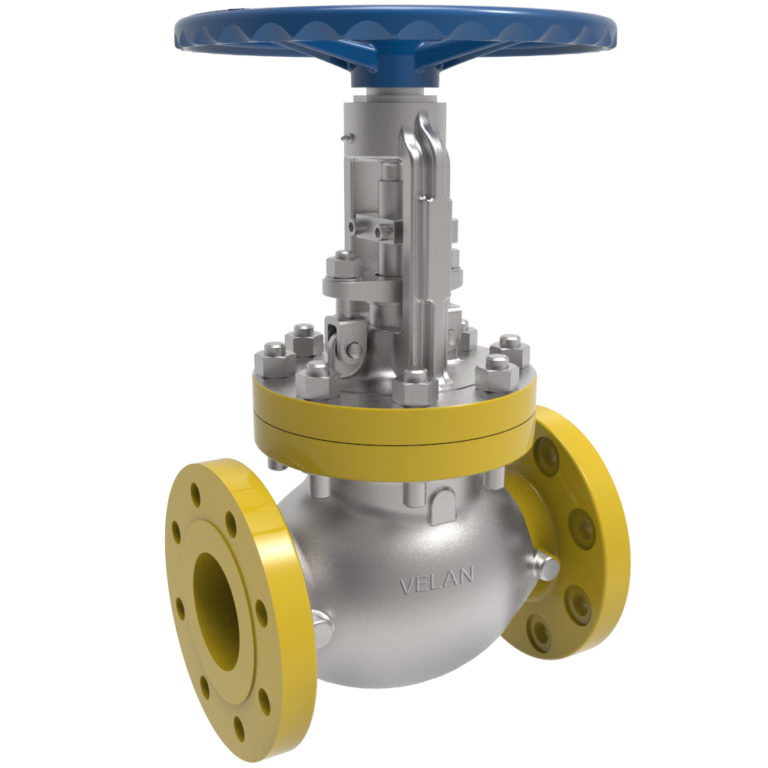 Hydrofluoric Acid Alkylation Cast Carbon Steel and Monel® Globe Valve
