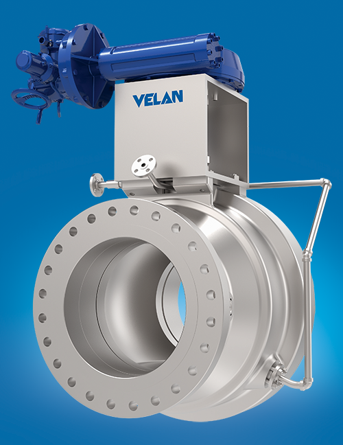 Coker ball valve 